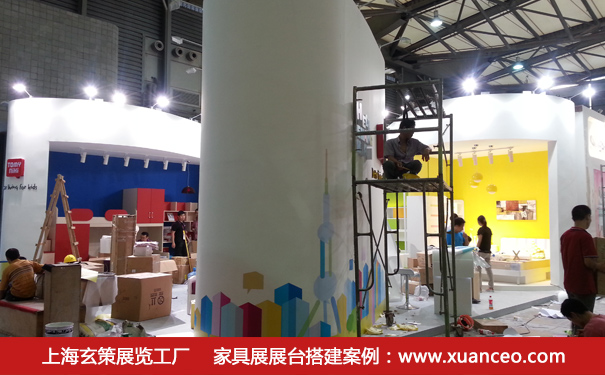 展台視覺效果